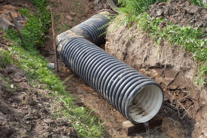 Concrete Drain Installation