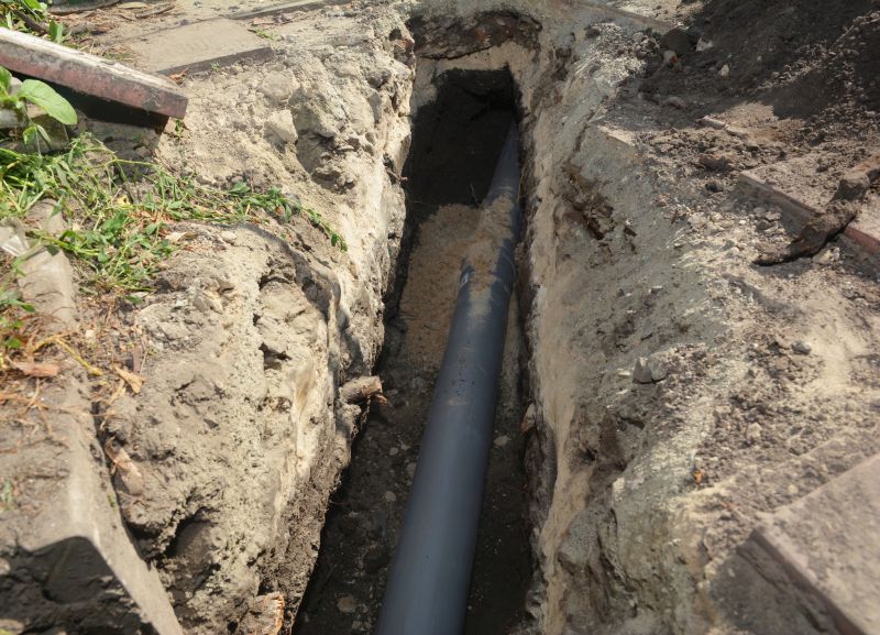Concrete Drain Installation