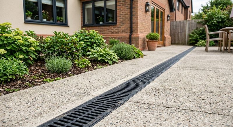 Concrete Drain Installation Service
